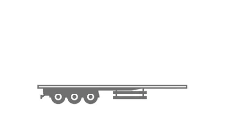 Remolques Cimc  flatbed platform Africa import/export low price no taxes